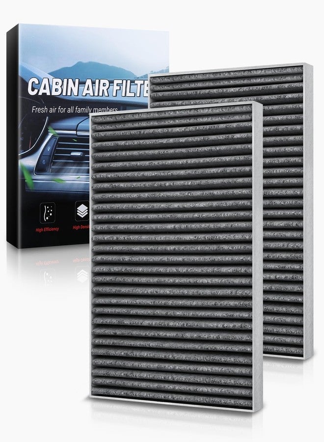 Auto Dynasty Cabin Air Filter Compatible with 2010-2023 Buick Encore Cadillac SRX Chevy Captiva Cavalier Saab 9-4X/9-5, Pack of 2 OEM Direct Replacement for 332766591 13356914 24191 F4191 FI1269C - Image 1
